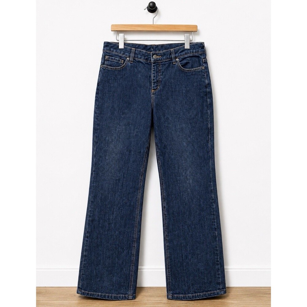 Duluth Trading Co Women's Jeans 18x33 (40x33) Blue Relaxed Bootcut Stretch
